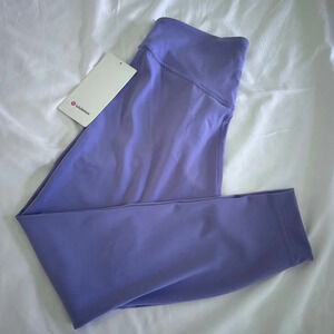 🆕💜 Lululemon Wunder Under SmoothCover High Rise Tights 25” - Dark Lavender